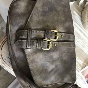 NEW LEATHER CROSSBODY BAG